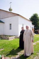 Рабочая поездка в строящиеся храмы Добрушского и Гомельского районного благочинных округов