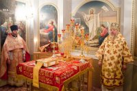 Божественная литургия в понедельник 5-й седмицы по Пасхе