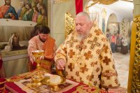 Божественная литургия в понедельник 5-й седмицы по Пасхе