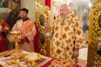 Божественная литургия в понедельник 5-й седмицы по Пасхе