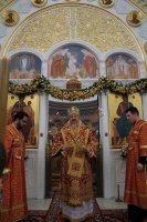 В день памяти преподобной Евфросинии Полоцкой, Преосвященнейший Стефан сослужил митрополиту Минскому и Заславскому Павлу