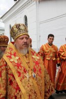 В день памяти преподобной Евфросинии Полоцкой, Преосвященнейший Стефан сослужил митрополиту Минскому и Заславскому Павлу