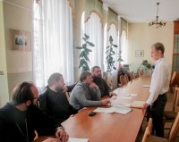 Собрание комиссии по проведению собеседования с поступающими в учебные заведения Русской Православной Церкви