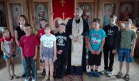 ДОБРУШ. Ребята из ГУО «СШ №2 имени Ф.Я.Кухарева г.Добруша» посетили храм Свенской иконы Божией Матери