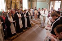 Вечернее богослужение в канун Троицкой родительской субботы