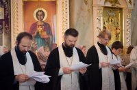 Вечернее богослужение в канун Троицкой родительской субботы