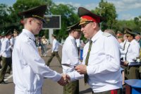 Торжественный выпуск офицеров-спасателей Торжественный выпуск офицеров-спасателей