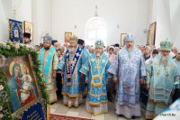 Преосвященный Стефан принял участи в торжествах в честь Марьиногорской иконы Божией Матери