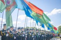 Преосвященнейший Стефан принял участие в церемонии возложения цветов к памятнику на Аллее Героев в г.Гомеле