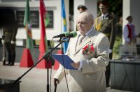 Преосвященнейший Стефан принял участие в церемонии возложения цветов к памятнику на Аллее Героев в г.Гомеле