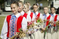 Преосвященнейший Стефан принял участие в церемонии возложения цветов к памятнику на Аллее Героев в г.Гомеле