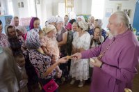 Рабочий визит в храм Рождества Пресвятой Богородицы д.Солоное