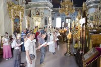 Вечернее богослужение с пением акафиста Пресвятой Богородице