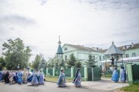 Божественная литургия в праздник Тихвинской иконы Божией Матери