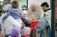 Божественная литургия в праздник Тихвинской иконы Божией Матери