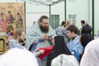 Божественная литургия в праздник Тихвинской иконы Божией Матери