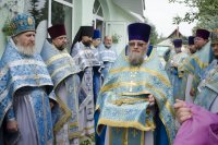 Божественная литургия в праздник Тихвинской иконы Божией Матери