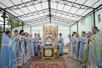 Божественная литургия в праздник Тихвинской иконы Божией Матери