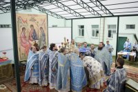 Божественная литургия в праздник Тихвинской иконы Божией Матери