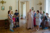 Преосвященный Стефан совершил чин освящения усадьбы Козелл-Поклевских