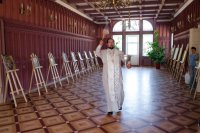 Преосвященный Стефан совершил чин освящения усадьбы Козелл-Поклевских