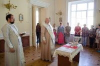 Преосвященный Стефан совершил чин освящения усадьбы Козелл-Поклевских