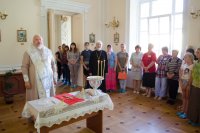 Преосвященный Стефан совершил чин освящения усадьбы Козелл-Поклевских
