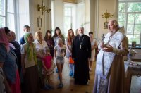 Преосвященный Стефан совершил чин освящения усадьбы Козелл-Поклевских