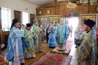 Божественная литургия в в день памяти Ахтырской иконы Божией Матери