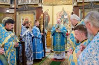 Божественная литургия в в день памяти Ахтырской иконы Божией Матери