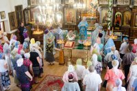 Божественная литургия в в день памяти Ахтырской иконы Божией Матери