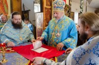 Божественная литургия в в день памяти Ахтырской иконы Божией Матери