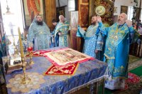 Божественная литургия в в день памяти Ахтырской иконы Божией Матери