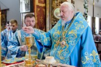 Божественная литургия в в день памяти Ахтырской иконы Божией Матери