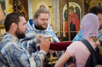 Божественная литургия в в день памяти Ахтырской иконы Божией Матери