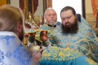 Божественная литургия в в день памяти Ахтырской иконы Божией Матери