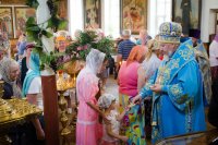 Божественная литургия в в день памяти Ахтырской иконы Божией Матери