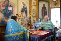 Божественная литургия в в день памяти Ахтырской иконы Божией Матери