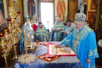 Божественная литургия в в день памяти Ахтырской иконы Божией Матери