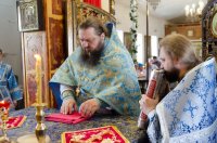 Божественная литургия в в день памяти Ахтырской иконы Божией Матери