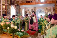 Божественная литургия в день памяти прп. Сергия Радонежского