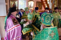 Божественная литургия в день памяти прп. Сергия Радонежского