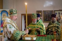 Божественная литургия в день памяти прп. Сергия Радонежского