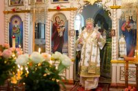 Божественная литургия в день памяти прп. Сергия Радонежского