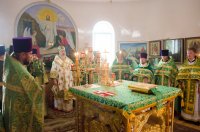 Божественная литургия в день памяти прп. Сергия Радонежского