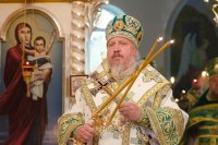 Божественная литургия в день памяти прп. Сергия Радонежского