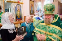 Божественная литургия в день памяти прп. Сергия Радонежского