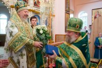 Божественная литургия в день памяти прп. Сергия Радонежского