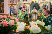 Божественная литургия в день памяти прп. Сергия Радонежского