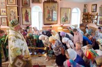 Божественная литургия в день памяти прп. Сергия Радонежского